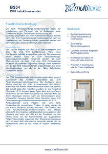 Datenblatt-NurseCall-IS76 - Multiton Elektronik GmbH