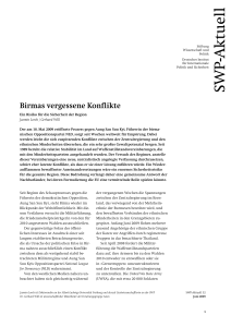 SWP-Aktuell 2009/A 32, Juni 2009, 8 Seiten