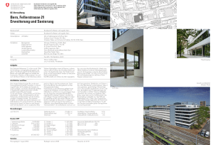 Bern, Fellerstrasse 21, Erweiterung und Sanierung