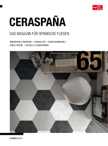 Das Magazin für spanische fliesen - Ceraspaña