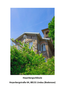 Hoyerbergschlössle Hoyerbergstraße 64, 88131 Lindau (Bodensee)