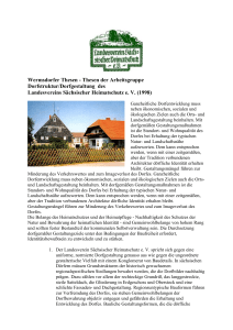 Wermsdorfer Thesen - Landesverein Sächsischer Heimatschutz e.V.