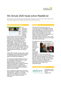 Schule 2020 Privates Gymnasium Weierhof 2 spalten - Login-IT