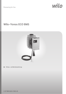 Wilo-Yonos ECO BMS