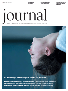 Journal 6 - Hamburg Ballett