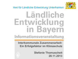 Stefanie Thomuscheit | Amt f&uuml;r L&auml;ndliche Entwicklung Unterfranken