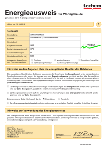 Energieausweis