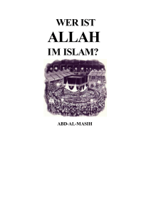 Wer ist Allah im Islam?