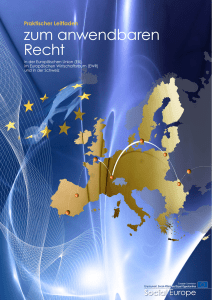 Praktischer Leitfaden zum anwendbaren Recht in der