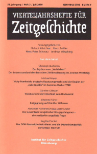 Heft 3 - Institut für Zeitgeschichte