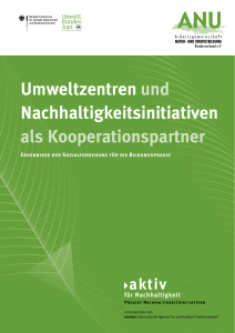 Umweltzentren und Nachhaltigkeitsinitiativen
