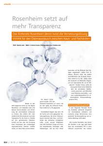 Das Ärztenetz Rosenheim setzt auf mehr Transparenz