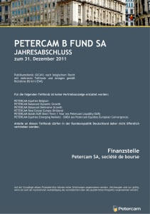 Petercam B Fund_annual report_111231_DE