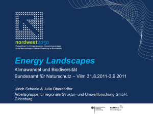 Klimaschutz und Klimaanpassung