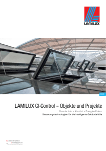 LAMILUX CI-Control – Objekte und Projekte