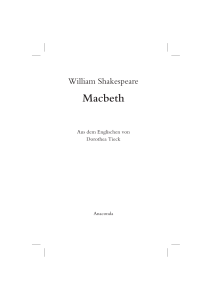 Macbeth - Buch.de