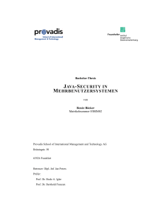 java-security in mehrbenutzersystemen