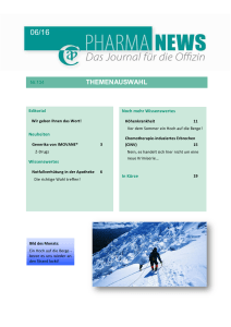 Pharma-News Nr 134 - Juni 2016