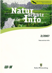 naturschutz info 2007 2 - Landesanstalt für Umwelt, Messungen und