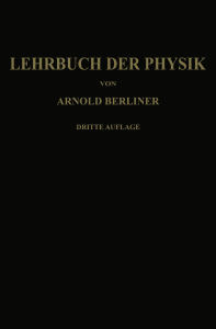 lehrbuch der physik in elementarer darstellung
