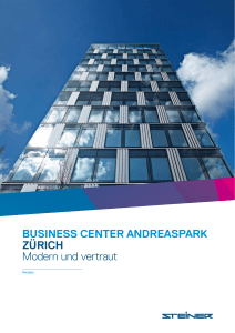 Business Center AndreAspArk ZüriCh Modern und