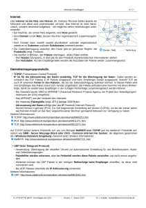 VL VTM-B/TTB (BHT): Grundlagen der EDV