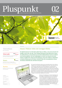 Smarx: Policen-Infos mit wenigen Klicks - Base