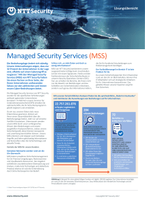 Managed Security Services(MSS)