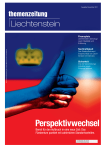 1) Titelseite.indd - Regierung des Fürstentums Liechtenstein