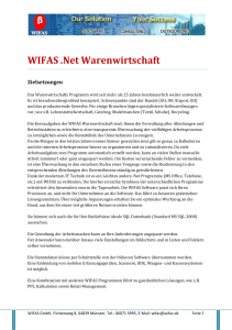WIFAS .Net Warenwirtschaft
