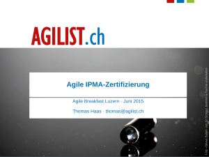 Agile IPMA-Zertifizierung