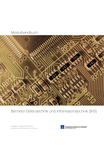 BEI Modulhandbuch - Elektrotechnik Feinwerktechnik