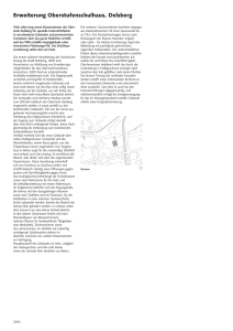 Erweiterung Oberstufenschulhaus, Delsberg