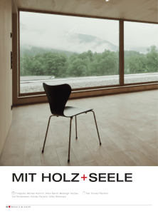 MIT HOLZ+SEELE