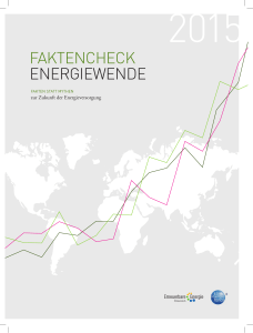 Faktencheck Energiewende