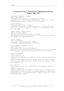 Bericht - Formatvorlage