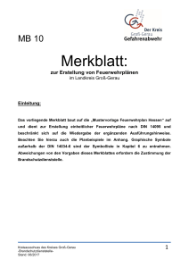 Merkblatt: