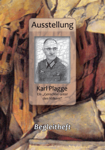 Karl Plagge - The Search For Major Plagge