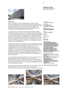aut. architektur und tirol Kaufhaus Tyrol