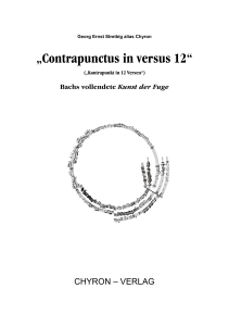 Contrapunctus in versus 12