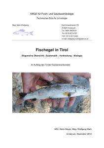 Fischegel in Tirol - Tiroler Fischereiverband