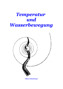 Temperatur und Wasserbewegung