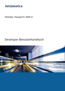 Developer-Benutzerhandbuch - Informatica Knowledge Base