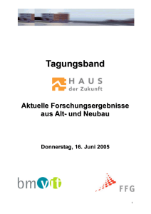 Tagungsband - Nachhaltig Wirtschaften