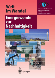 Welt im Wandel: Energiewende zur Nachhaltigkeit