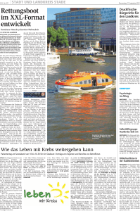 Rettungsboot im XXL