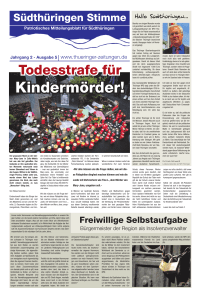 Kindermörder! - NPD Thüringen