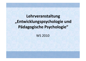 Lernpsychologie - English-UniSbg
