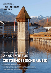 zeitgen&ouml;ssische musik