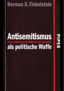 Antisemitismus als politische Waffe - Der BRD